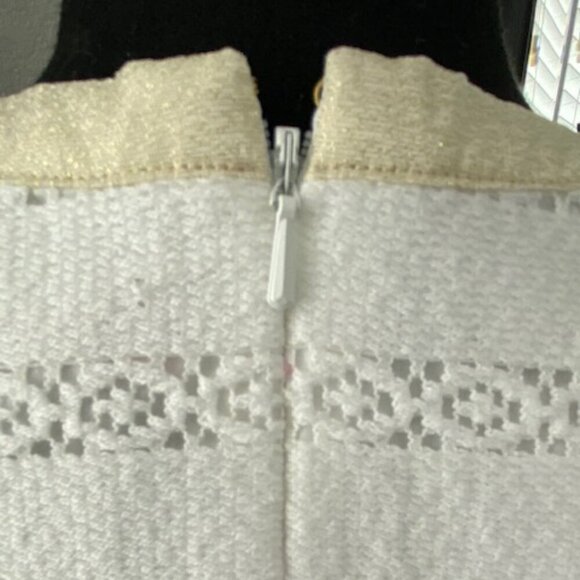 LILLY PULITZER Jenna White Halter Shell Shift Dress Small - Picture 12 of 16